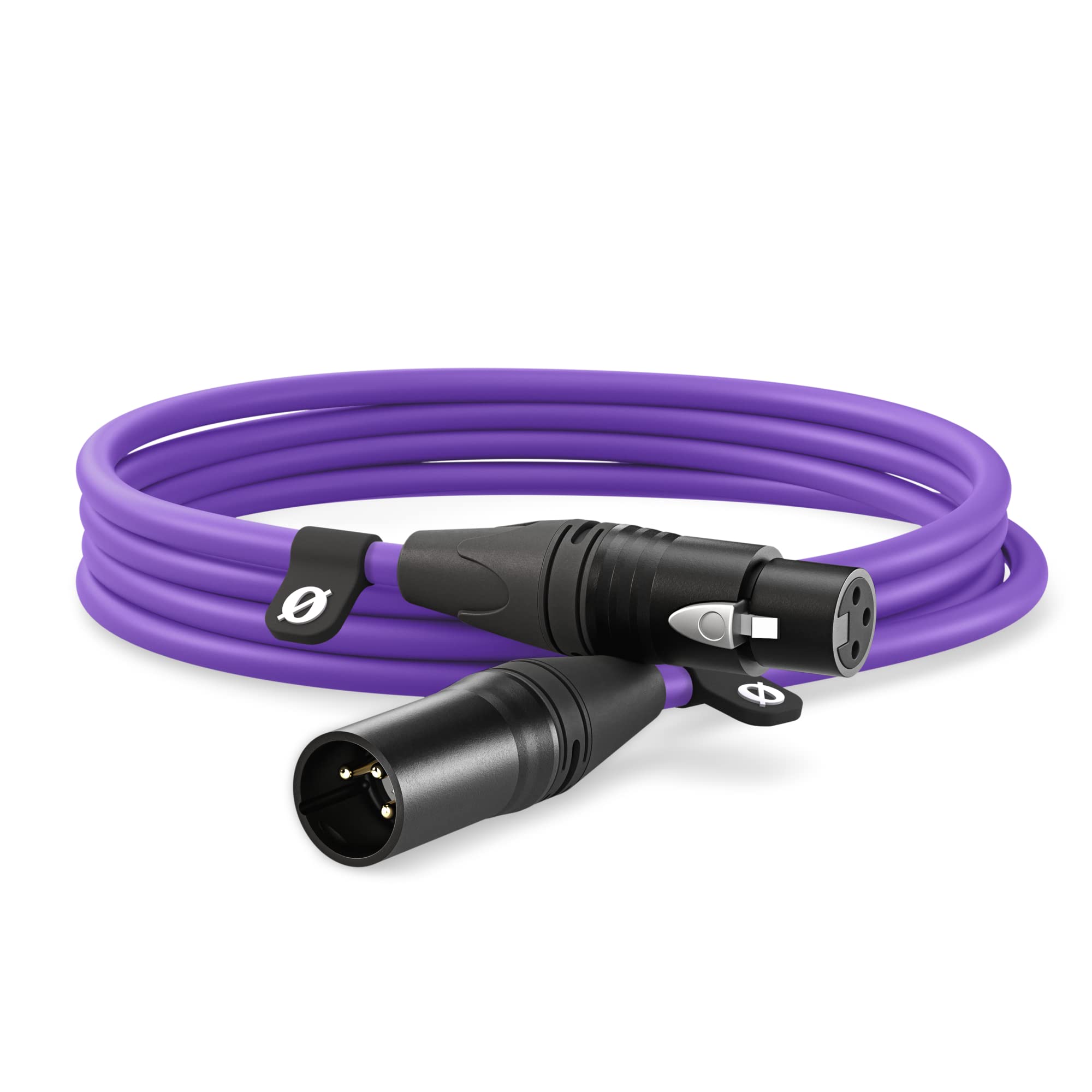 Amazon.com: RØDE XLR-3 Premium XLR Cable (3m, Purple) : Musical